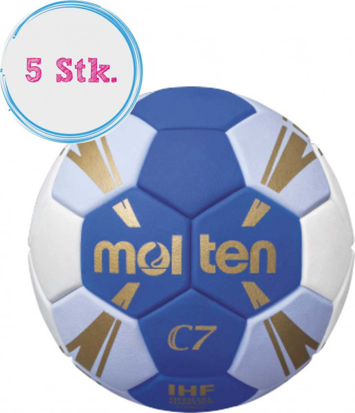 Molten Handball H0C3500-BW - 5er Set